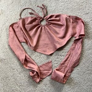 Tie bandana top